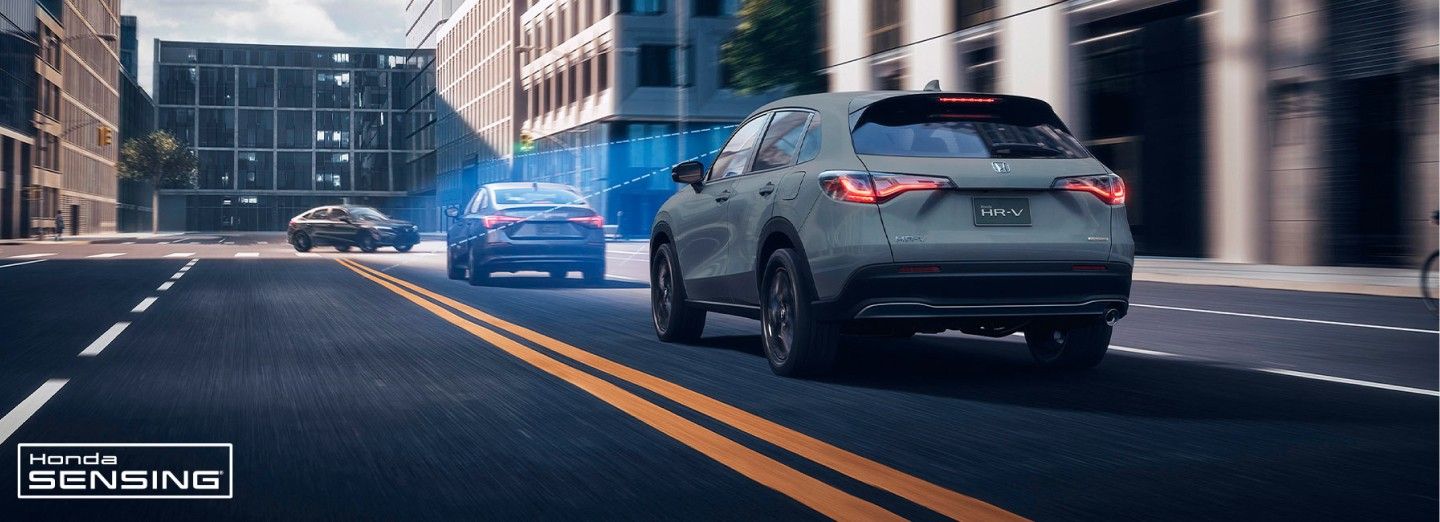 Dalton Honda HR-V, banner mostrando el sistema Honda Sensing para una conducción más segura